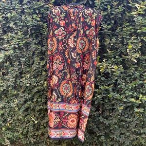 Zara Printed Midi Dress